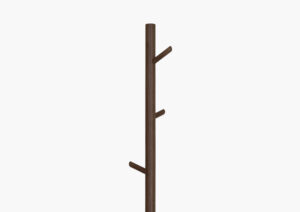 Coat Stand – Wood – Gold – AMBER by MARQQA Furniture