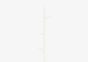Coat Stand – White – Lacquered – EVANGELINE by MARQQA Furniture