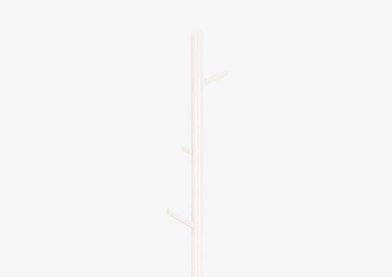 White Coat Stand – EVANGELINE by MARQQA Furniture