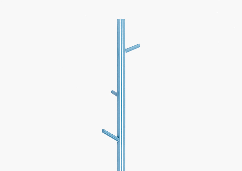 Coat Stand – Lacquered – Blue – White – STEVEN by MARQQA Furniture