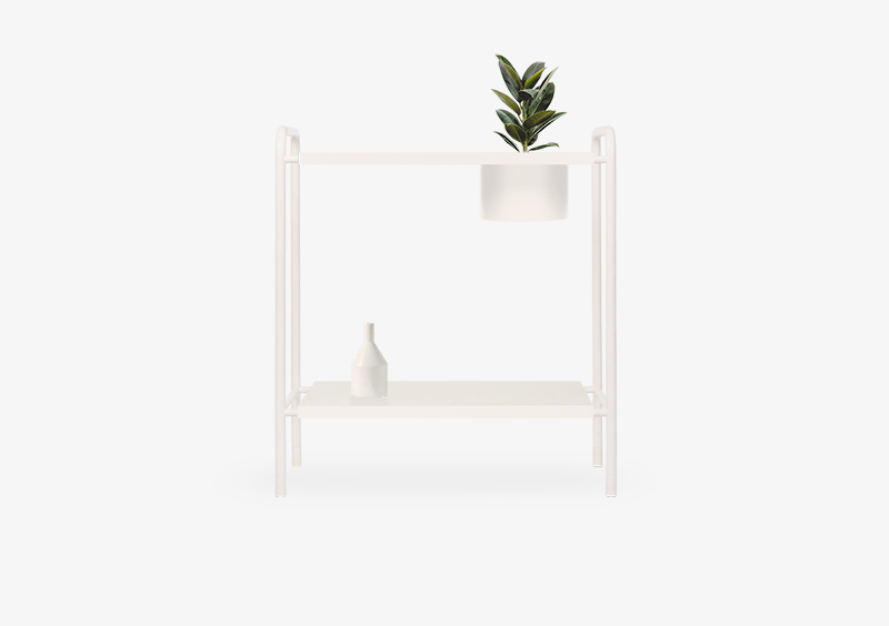 Console Table – White – Lacquered – ABEL by MARQQA Furniture