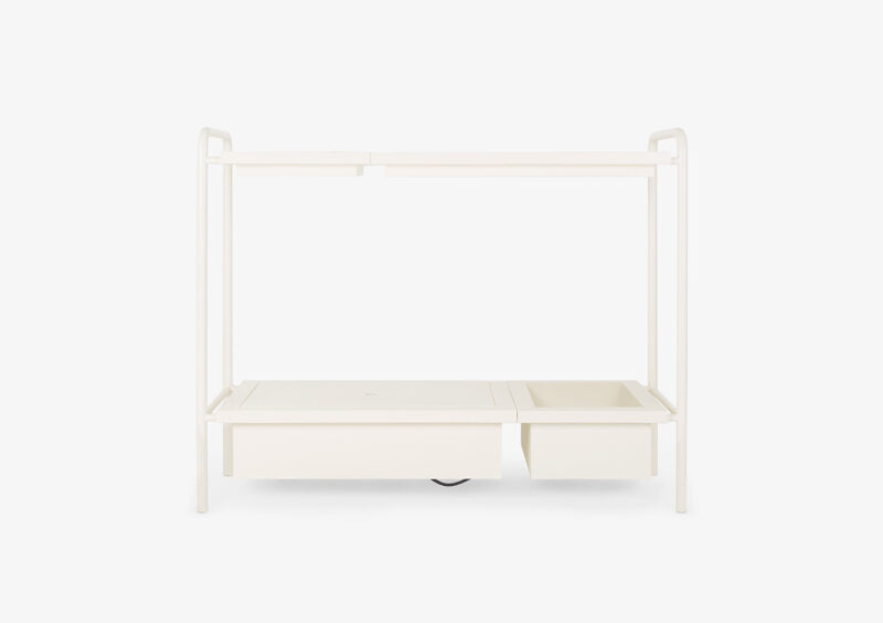 Console Table – White – Lacquered – FREDERICA by MARQQA Furniture