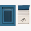 Blue Console Table – OLIVER by MARQQA Furniture