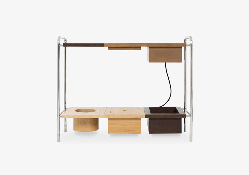 Narrow Console Table with Storage – OSCAR by MARQQA Furniture