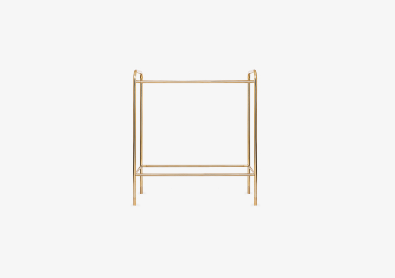 Console Table Structure – Metal – Gold – MARQQA Furniture