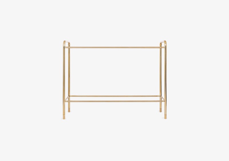 Console Table Structure – Metal – Gold – MARQQA Furniture