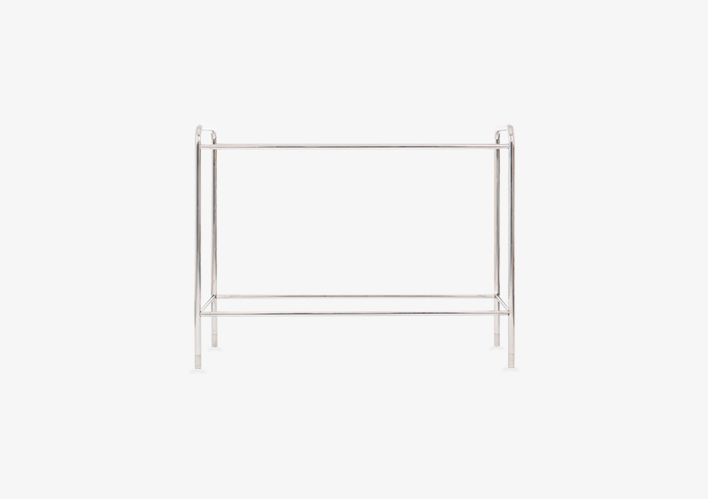 Console Table Structure – Metal – Silver – MARQQA Furniture