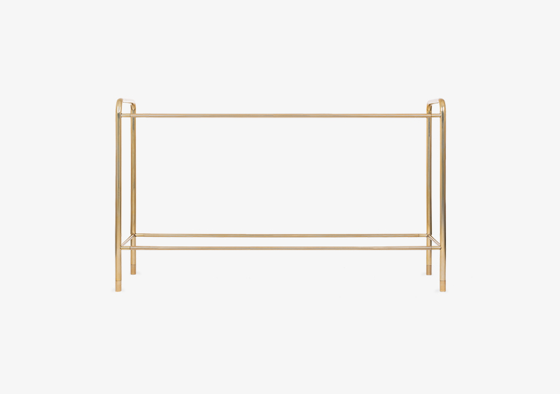 Console Table Structure – Metal – Gold – MARQQA Furniture