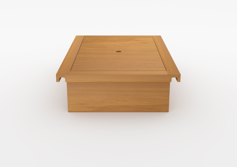 Laptop Box – Wood – Natural – MARQQA Furniture