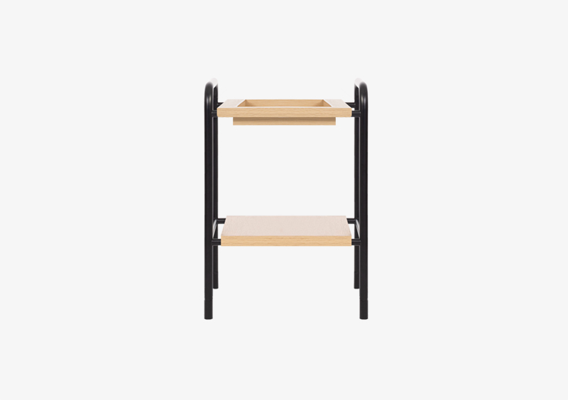 Black Side Table – ASHLEY by MARQQA Furniture