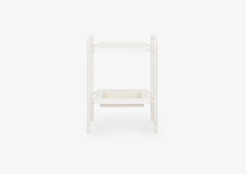 White Side Table – KATE by MARQQA Furniture