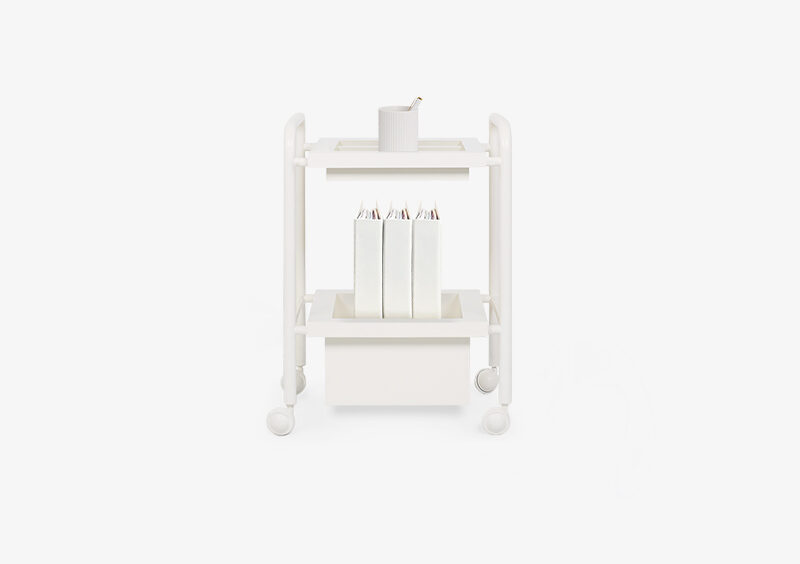 Side Table – Lacquered – White – LISA by MARQQA Furniture