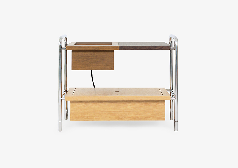 Side Table with Charging Station – SAMUEL by MARQQA Furniture