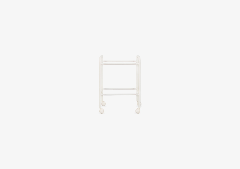 Side Table Structure – Metal – White – MARQQA Furniture