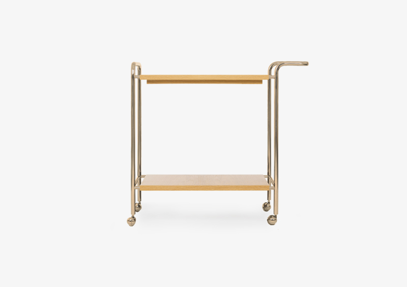 Gold Tea Cart – LAURA by MARQQA Furniture