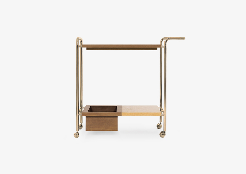 Wooden Tea Trolley – PATRICK by MARQQA Furniture