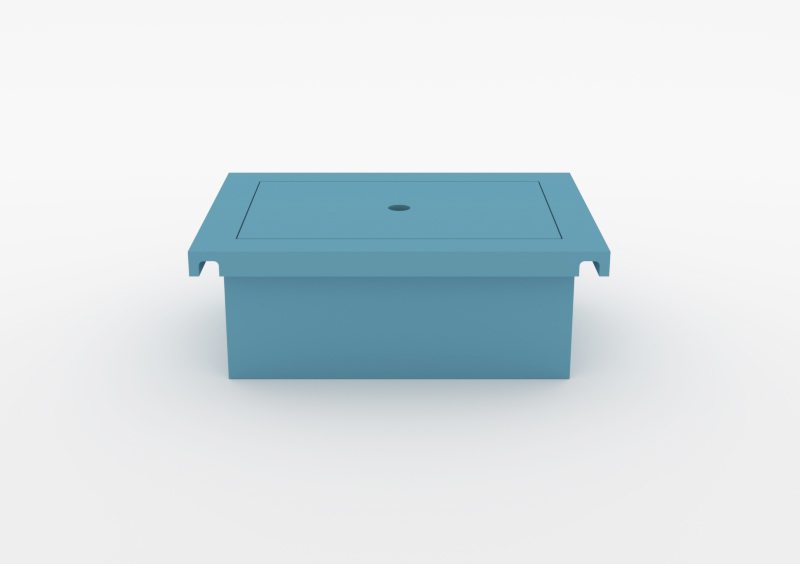 Contemporary Side Tables – SMALL BOX WITH LID by MARQQA Furniture