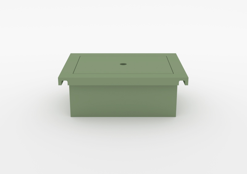 Contemporary Side Tables – SMALL BOX WITH LID by MARQQA Furniture