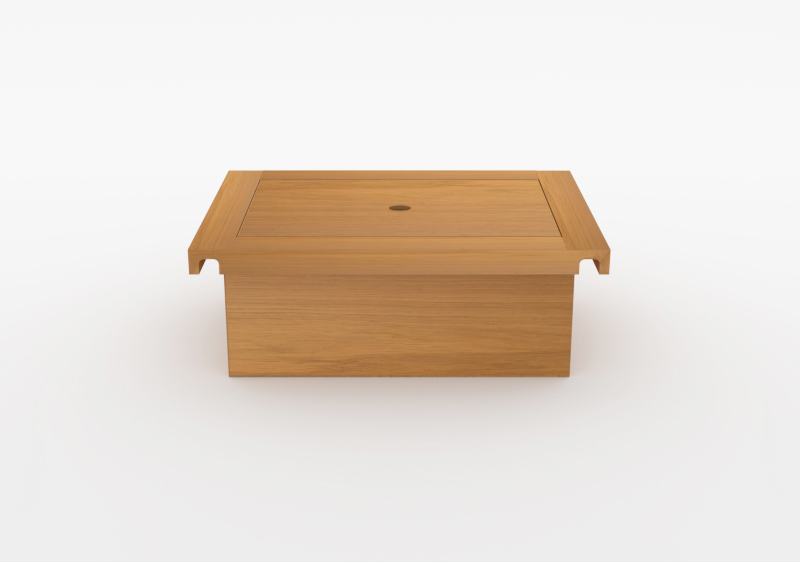 Contemporary Side Tables – SMALL BOX WITH LID by MARQQA Furniture