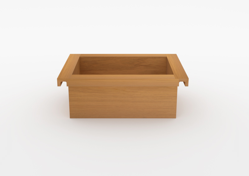 Box – Wood – Natural – MARQQA Furniture