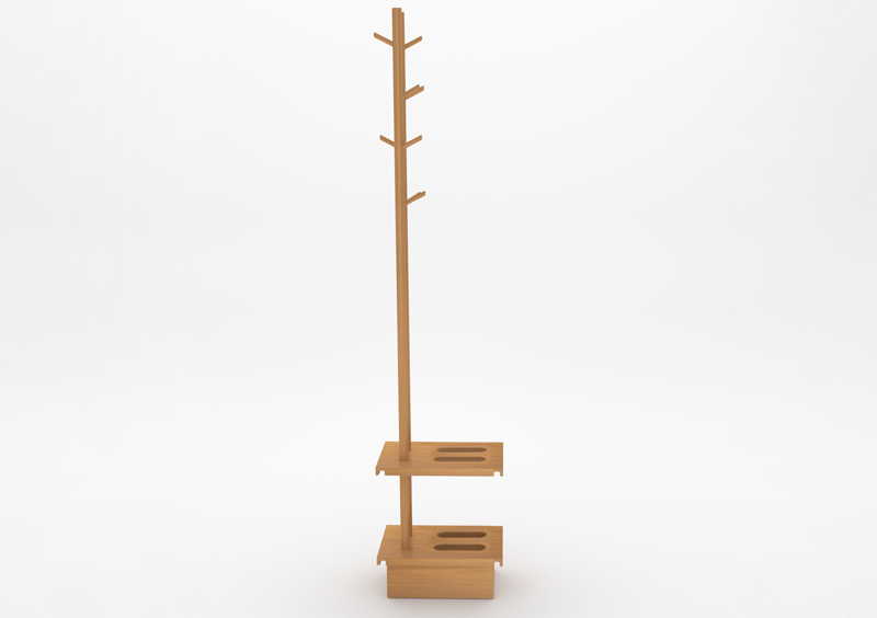 Wooden Coat Rack Stand – COAT STAND by MARQQA Furniture