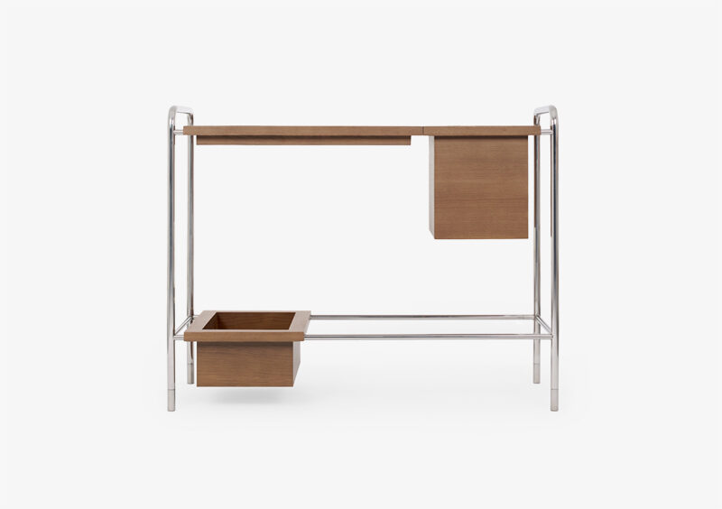 Console Table – Wood – Silver – ANTONIA by MARQQA Furniture