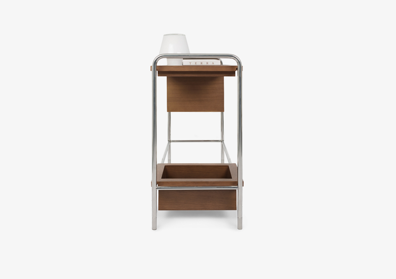 Chrome Console Table – ANTONIA by MARQQA Furniture