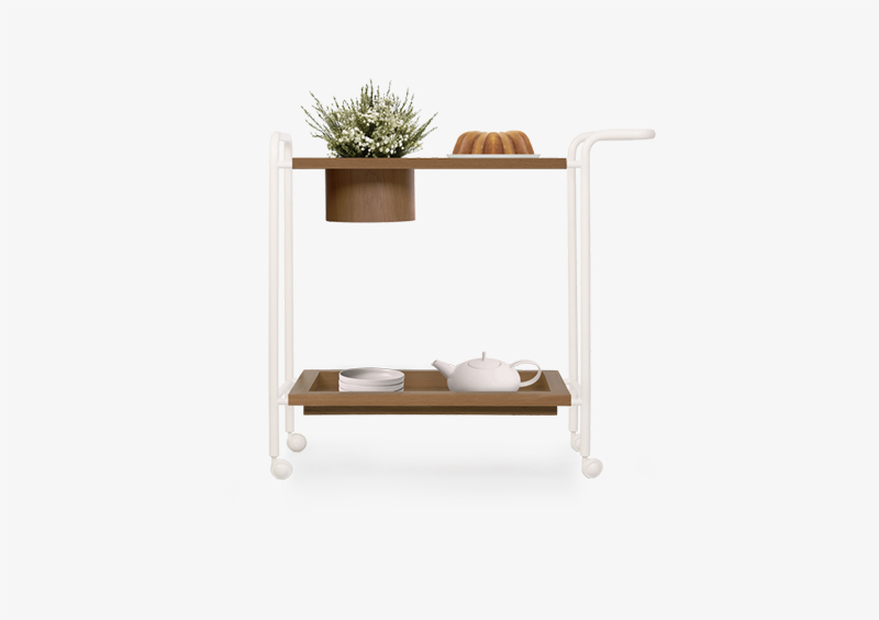 Decorative Tea Cart – EMMA by MARQQA Furniture