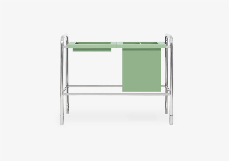 Console Table – Lacquered – Silver – ALBERT by MARQQA Furniture