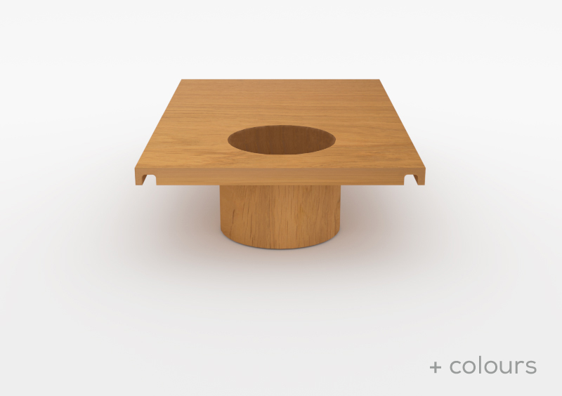 Large Pot – Wood – MARQQA Furniture