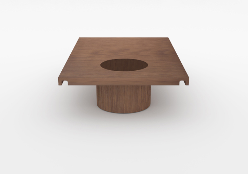 Large Pot – Wood – Brown – MARQQA Furniture