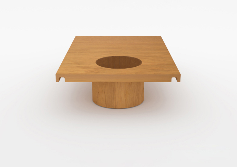 Large Pot – Wood – Natural – MARQQA Furniture