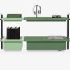 Accent Table with Storage – BARBARA by MARQQA Furniture