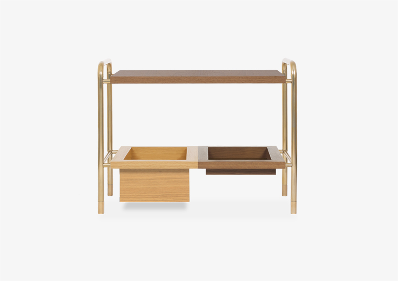Wooden Side Table – WESLEY by MARQQA Furniture