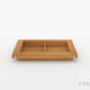 Customizable Furniture – SMALL DIVIDED TRAY by MARQQA Furniture