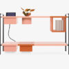 Console Table – Brick – Rose – Black – Lacquered – CASSIE by MARQQA Furniture