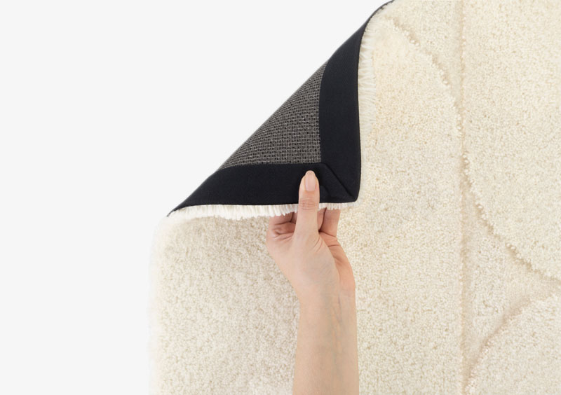 Rugs-OVAL TEXTURED-Back Detail-MARQQA